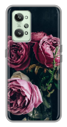 Силиконовый чехол с изображением "Букет роз" для Realme GT2