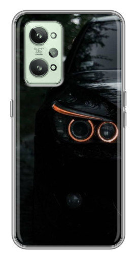 Силиконовый чехол с изображением "Черный БМВ" для Realme GT2