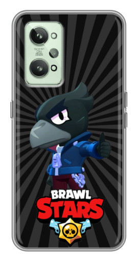 Чехол с печатью "Crow Brawl Stars" для Realme GT2