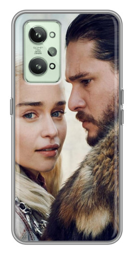 Чехол с печатью "Дейнерис и Сноу" для Realme GT2