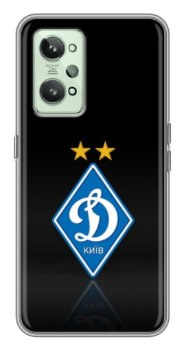 Силиконовый чехол с изображением "Динамо Киев логотип" для Realme GT2