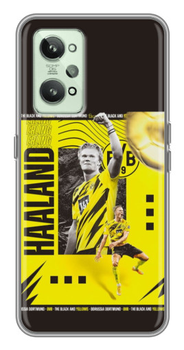 Чехол с картинкой "Golden Haaland" для Realme GT2