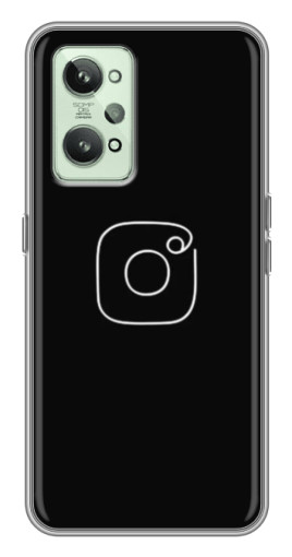 Силиконовый чехол с изображением "Инстаграм" для Realme GT2