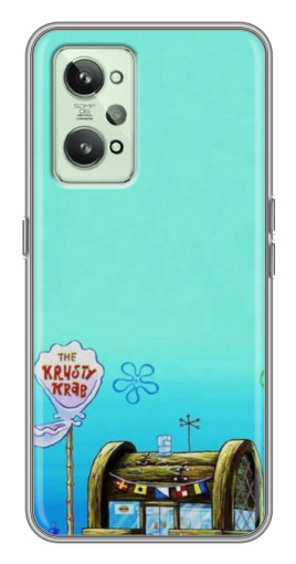Чехол с принтом "Krusty Krab" для Realme GT2