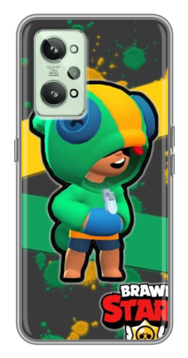 Чехол с печатью "Leon Brawl Stars" для Realme GT2
