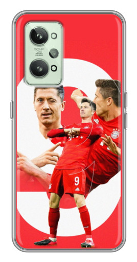 Силиконовый чехол с изображением "Левандовски" для Realme GT2
