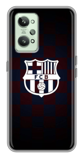 Силиконовый чехол с изображением "Лого FCB" для Realme GT2