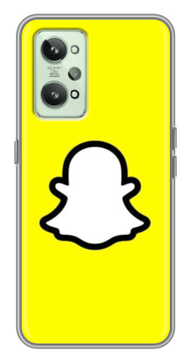 Чехол с картинкой "Лого Snapchat" для Realme GT2
