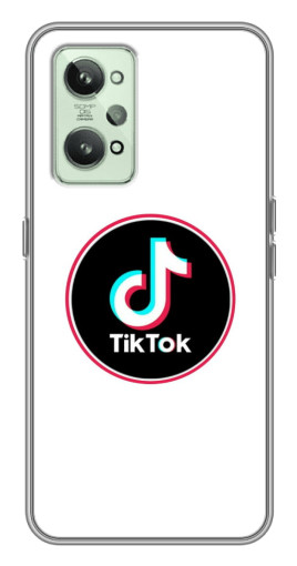 Силиконовый чехол с изображением "Лого Тик Ток" для Realme GT2