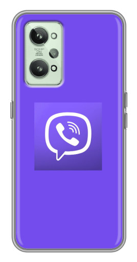 Чехол с принтом "Лого Viber" для Realme GT2