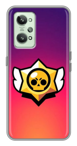 Чехол с картинкой "Логотип Brawl Stars" для Realme GT2