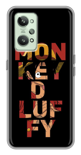 Чехол с печатью "Monky d Luffy" для Realme GT2