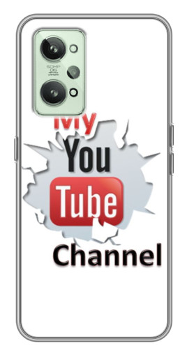 Чехол с картинкой "My YouTube" для Realme GT2