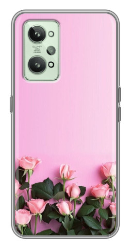 Чехол с принтом "Нежные розы" для Realme GT2