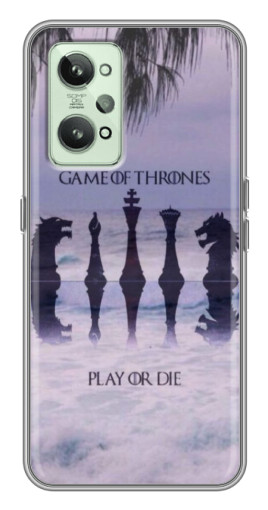 Чехол с принтом "Play or Die" для Realme GT2