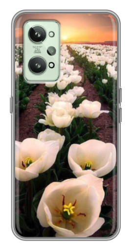 Чехол с печатью "Поле тульпанов " для Realme GT2
