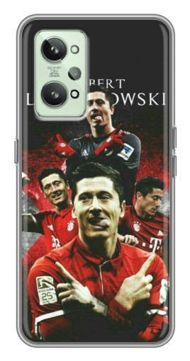 Чехол с картинкой "Польский футболист" для Realme GT2