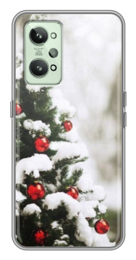 Чехол с печатью "Рождественская елка" для Realme GT2