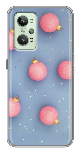 Чехол с картинкой "Розовые шары" для Realme GT2