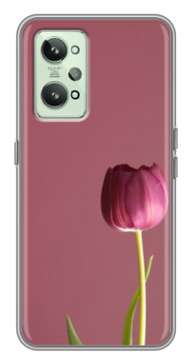 Чехол с печатью "Розовый тюльпан" для Realme GT2