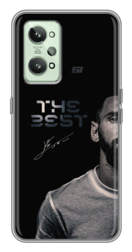 Чехол с печатью "The Best Messi" для Realme GT2