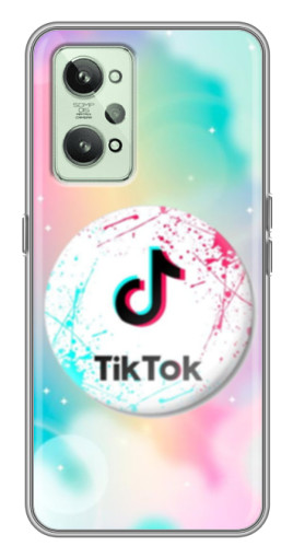 Чехол с картинкой "TikTok принт" для Realme GT2