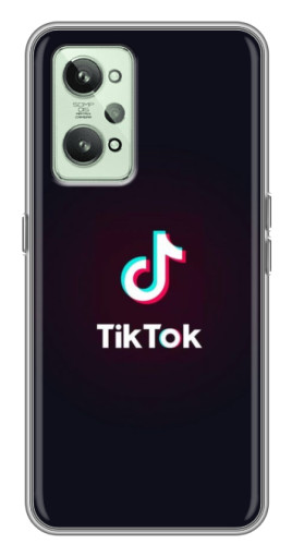 Чехол с картинкой "TikTok темный" для Realme GT2