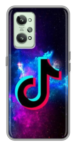 Чехол с печатью "ТикТок в космосе" для Realme GT2