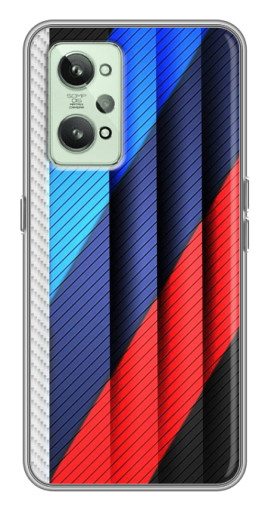 Силиконовый чехол с изображением "Цвета лого БМВ" для Realme GT2