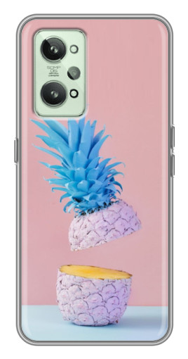 Чехол с картинкой "Яркий ананас" для Realme GT2