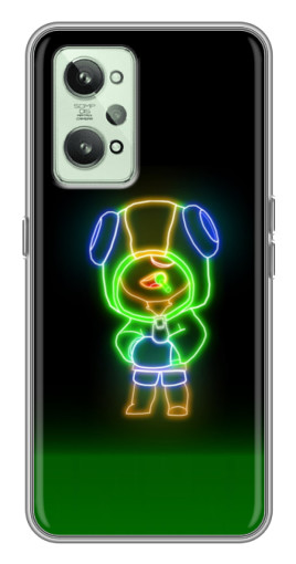 Чехол с печатью "Яркий Леон" для Realme GT2