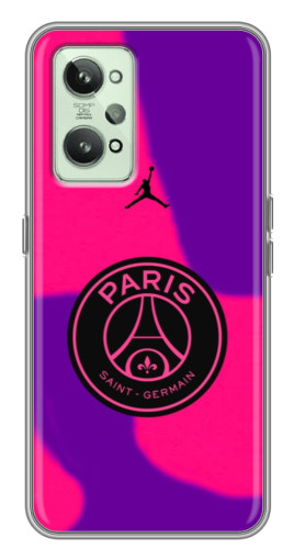 Чехол с печатью "Яркий лого PSG" для Realme GT2