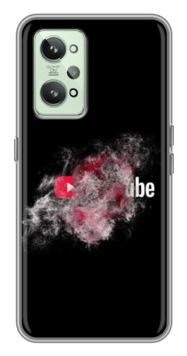 Чехол с принтом "Яркий Ютуб" для Realme GT2