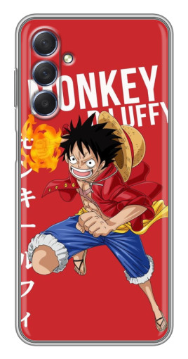 Чехол с принтом "Атакующий D Luffy" для Sansung Galaxy M54 (5G)