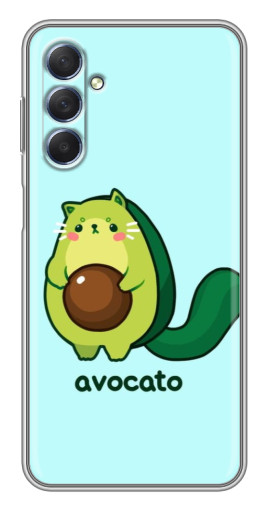 Чехол с принтом "Avocato" для Sansung Galaxy M54 (5G)