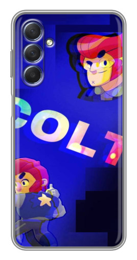 Силиконовый чехол с изображением "Colt шпион" для Sansung Galaxy M54 (5G)