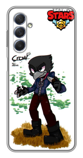 Чехол с печатью "Crow" для Sansung Galaxy M54 (5G)