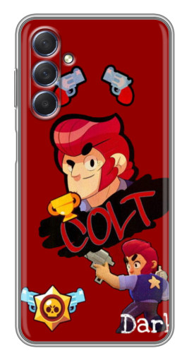 Силиконовый чехол с изображением "Dark Colt" для Sansung Galaxy M54 (5G)