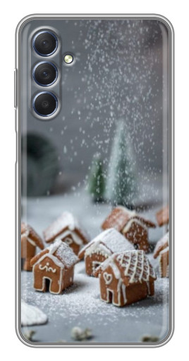 Чехол с принтом "Домики из пряников" для Sansung Galaxy M54 (5G)