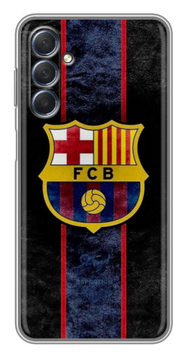 Силиконовый чехол с изображением "FCB" для Sansung Galaxy M54 (5G)