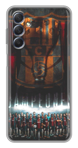 Силиконовый чехол с изображением "FCB Campeones" для Sansung Galaxy M54 (5G)