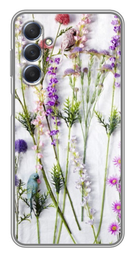 Чехол с принтом "Фон полевых цветов" для Sansung Galaxy M54 (5G)