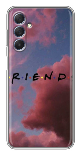 Чехол с печатью "Friends" для Sansung Galaxy M54 (5G)