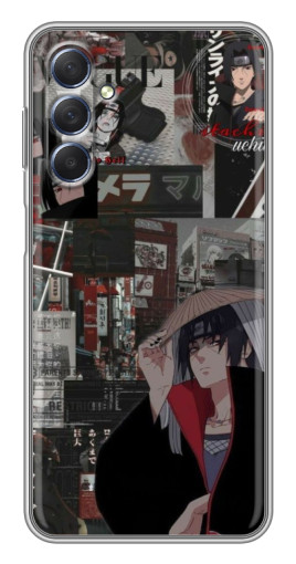 Чехол с картинкой "Итачи комиксы" для Sansung Galaxy M54 (5G)