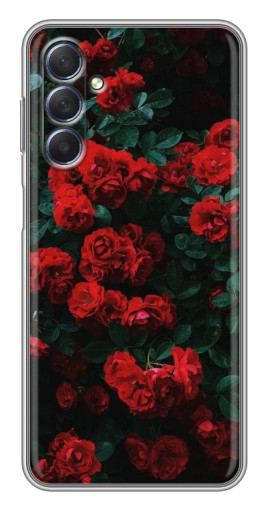 Чехол с принтом "Красные розы" для Sansung Galaxy M54 (5G)