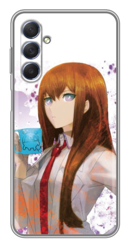 Силиконовый чехол с изображением "Курису с чашкой" для Sansung Galaxy M54 (5G)