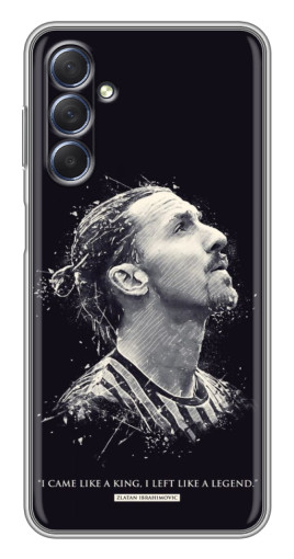 Чехол с картинкой "Легенда Ибрагимович" для Sansung Galaxy M54 (5G)