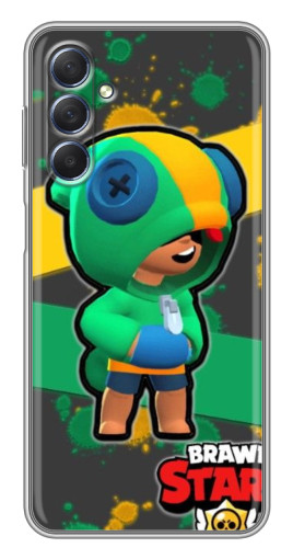 Чехол с принтом "Leon Brawl Stars" для Sansung Galaxy M54 (5G)