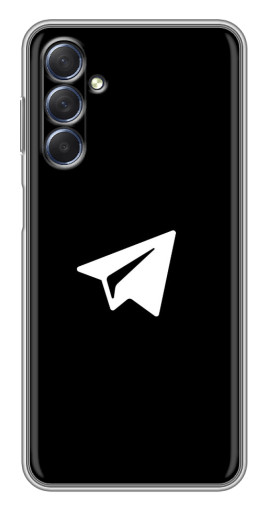 Чехол с принтом "Лого Телеграм" для Sansung Galaxy M54 (5G)