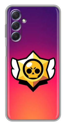 Чехол с принтом "Логотип Brawl Stars" для Sansung Galaxy M54 (5G)